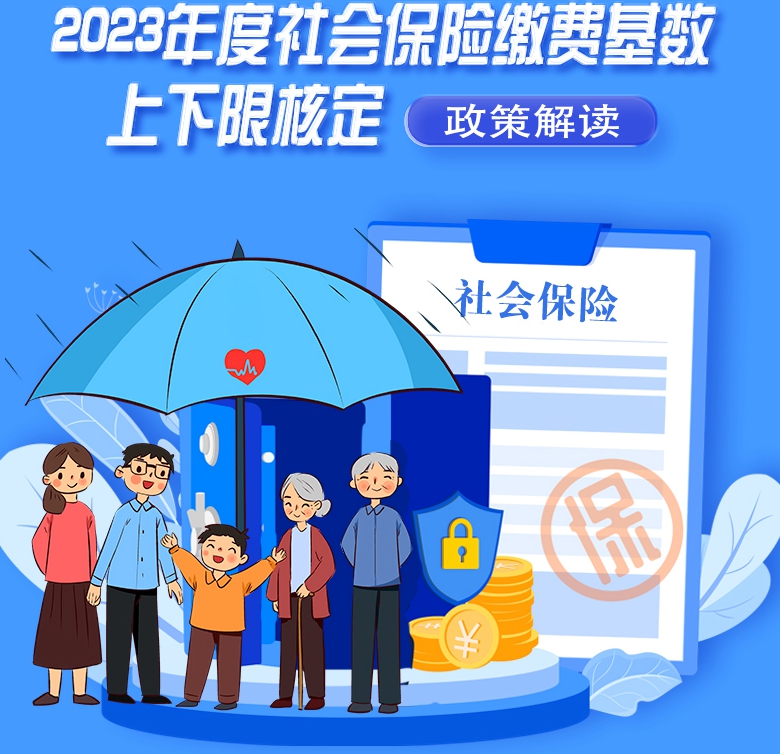 重庆市2023年职工社保缴费社评工资基数公布公示